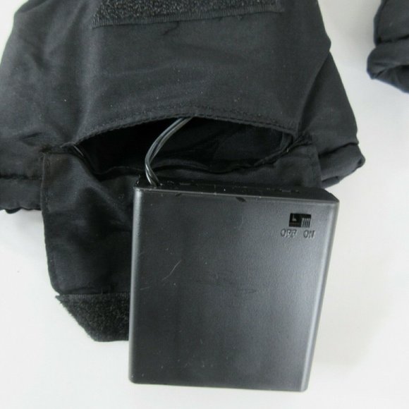 ActionHeat AA Battery Operated Heated Gloves Men's One Size Fists Most Black - Picture 4 of 9